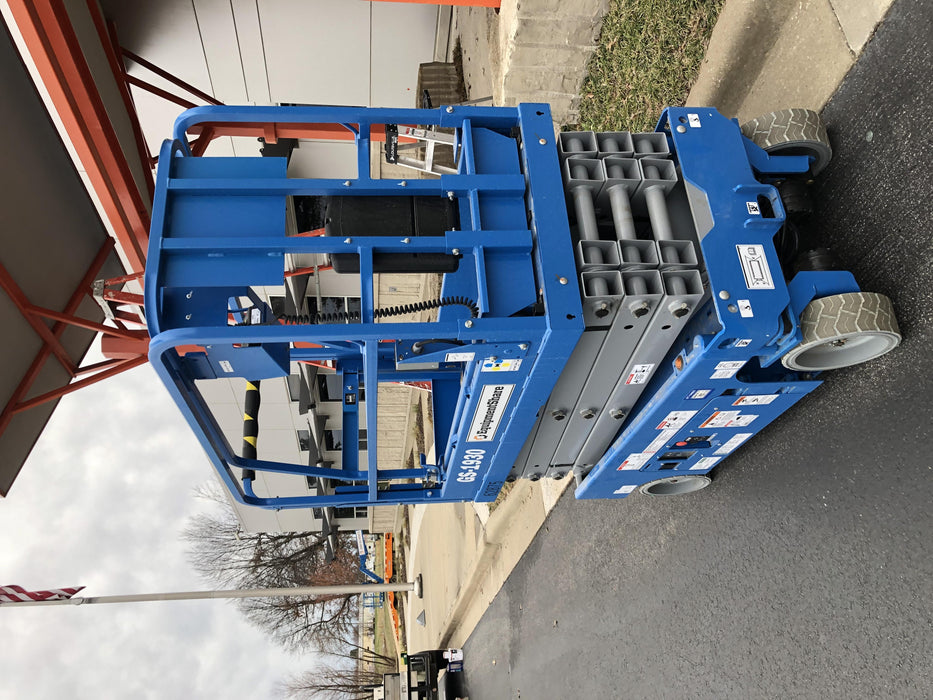 2020 Genie GS-1930 Solid Non Marking Tires, Beacon, Folding rails with half height swing gate