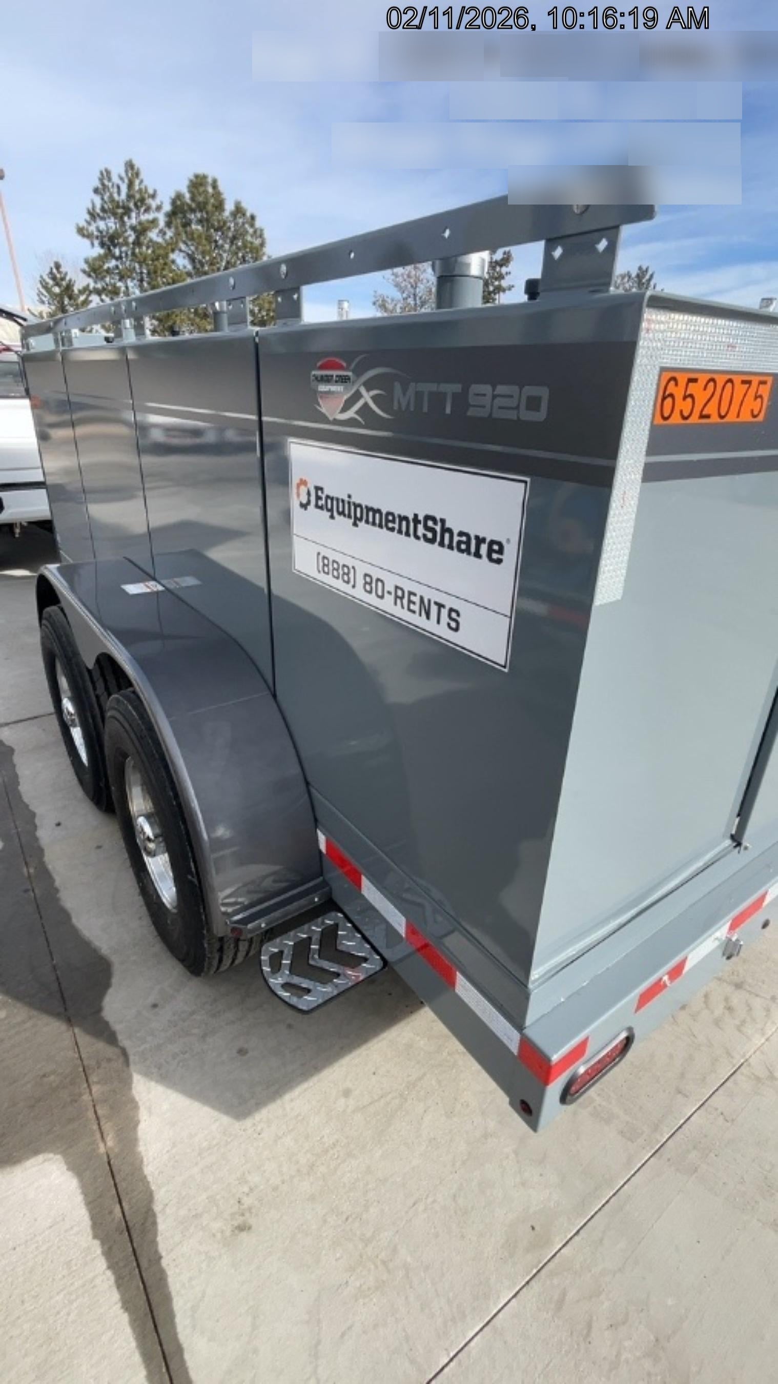 2026 THUNDER CREEK MTT920 - Hazmat not required