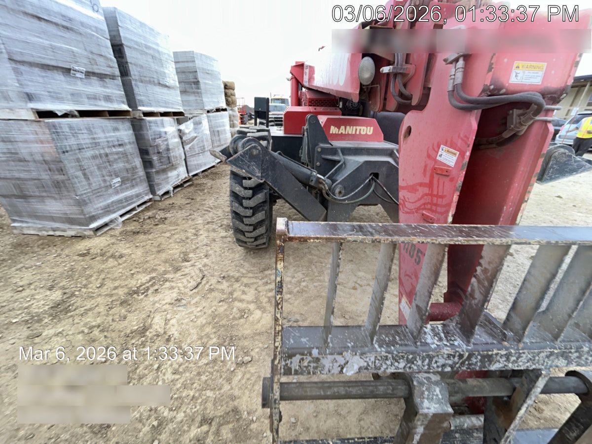 2018 Manitou MTA10055 Manitou MTA10055 - Canopy, Worklights, Beacon, 66" Carriage, 60" Forks, Solid Tires, Aux Hydraulics