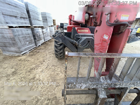2018 Manitou MTA10055 Manitou MTA10055 - Canopy, Worklights, Beacon, 66" Carriage, 60" Forks, Solid Tires, Aux Hydraulics