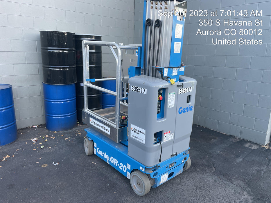 2023 GENIE GR-20