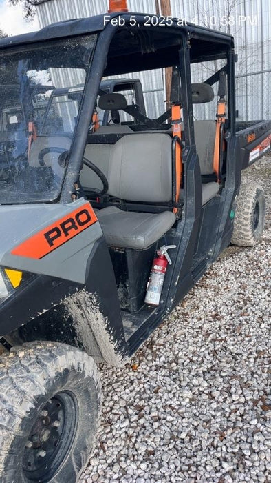 Polaris Pro XD 4000D AWD Canopy, Diesel, 4-6 Passenger, LED Strobe, Rearview Mirror