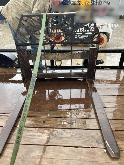 2020 PALADIN 48" Pallet Fork Assembly