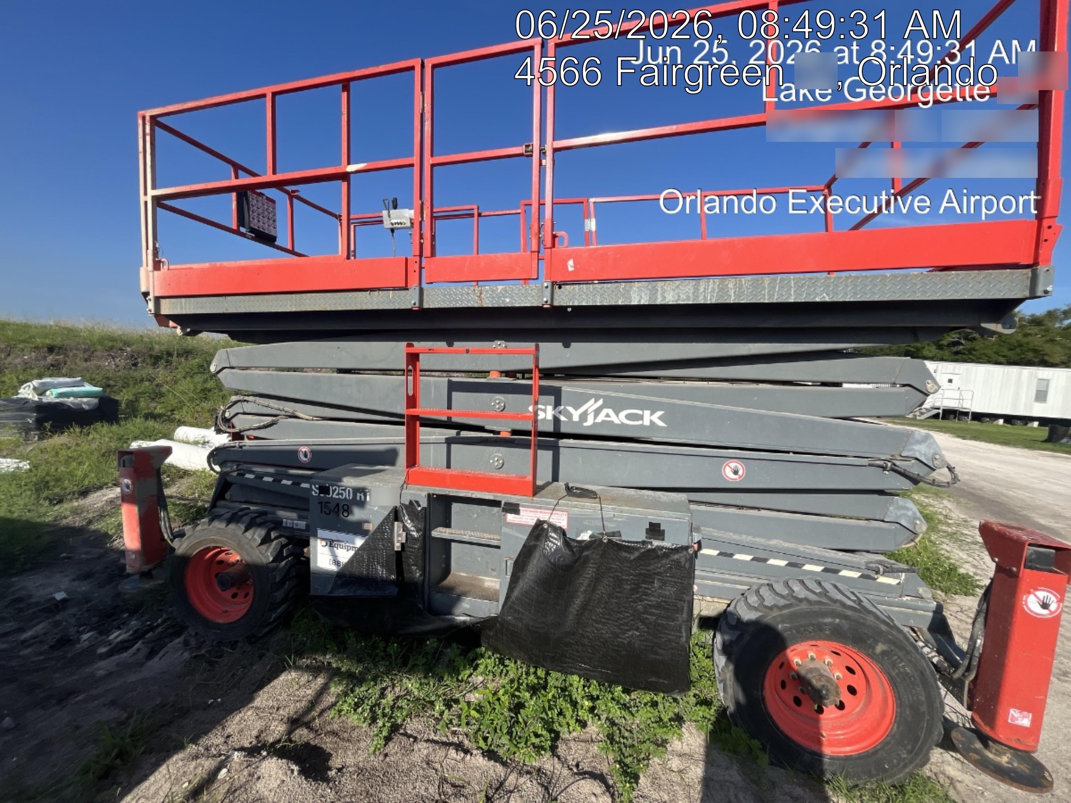 2016 SKYJACK SJ9250 RT