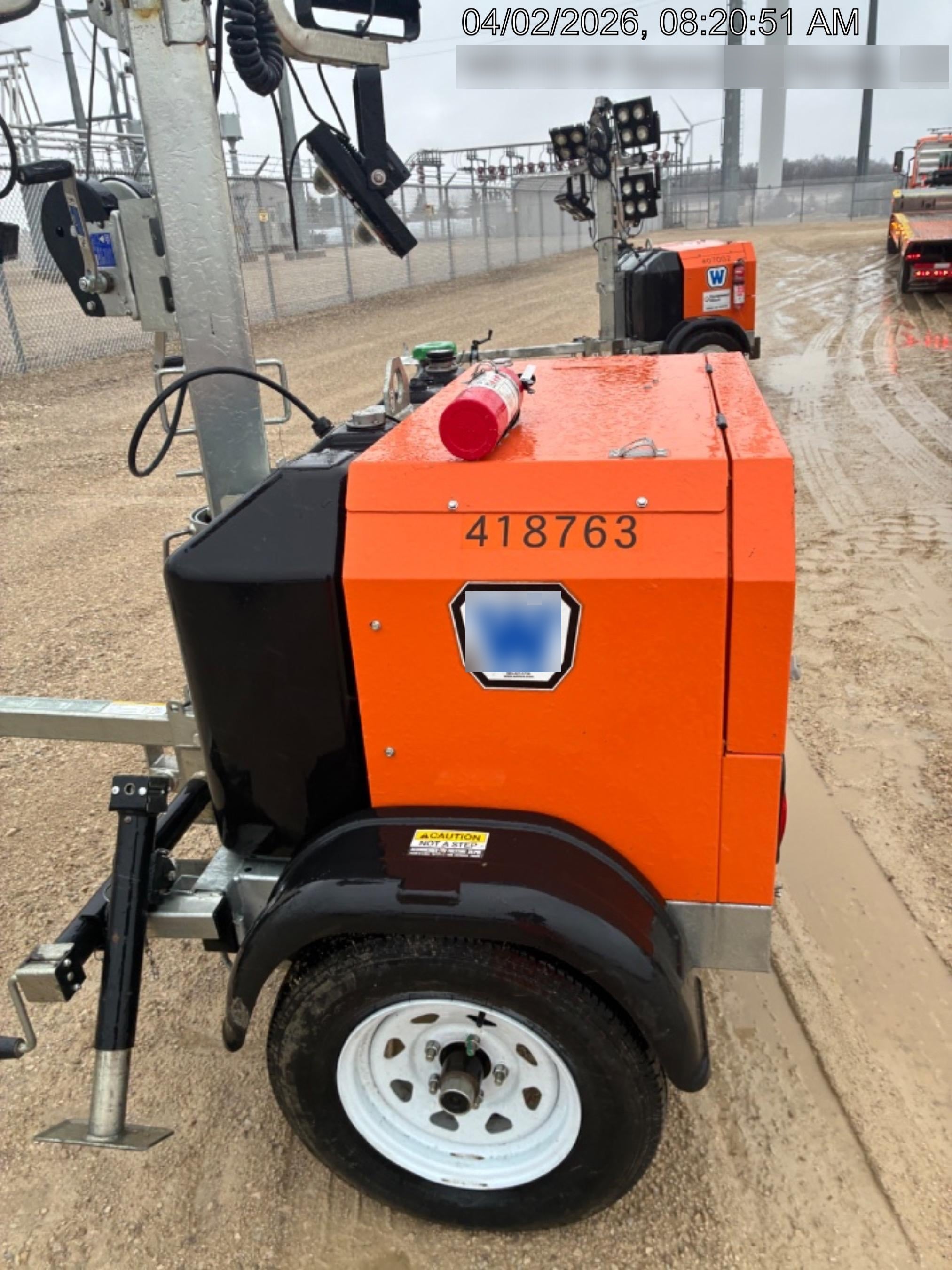 2024 Wanco WLTT-4MM4K Diesel, Deep Sea Controller, Shore Power Plug, Auto Start, (4) 350W LED Floodlights, 4kW Generator, 60 Gal Fuel Tank, 2" Ball, T3