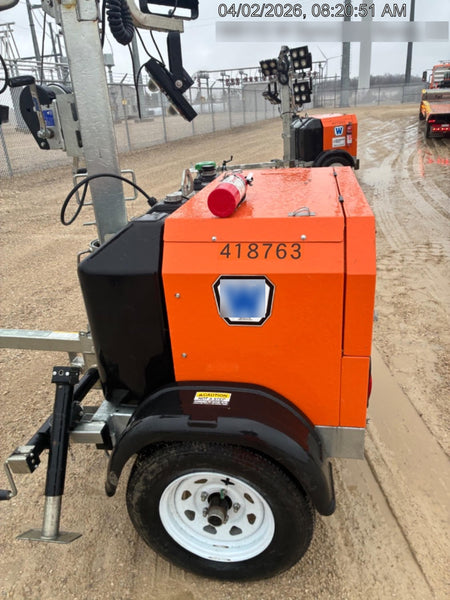 2024 Wanco WLTT-4MM4K Diesel, Deep Sea Controller, Shore Power Plug, Auto Start, (4) 350W LED Floodlights, 4kW Generator, 60 Gal Fuel Tank, 2" Ball, T3