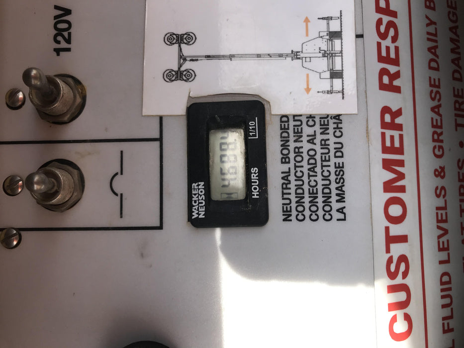 2018 Wacker Neuson LTV6K-MH Wacker Neuson LTV6K Towable Light Tower