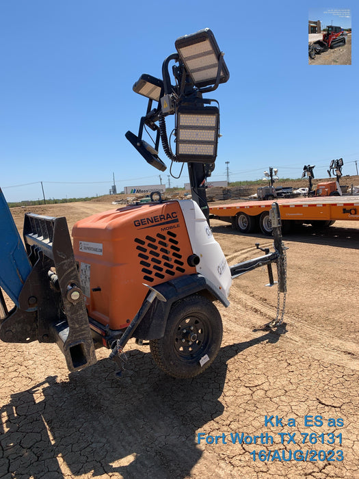 2023 Generac MLT2 Diesel, Flex Switch 120V Input, Powerzone Controller, (4) 320W LED Lights, 4kW Generator, 39.9 Gal Fuel Tank, 2" Ball, T3