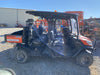 2022 Kubota RTV-X1140W-H Plastic Canopy, Windshield Acrylic Clear, LED Strobe Light, Wire Harness Kit, Back up Alarm