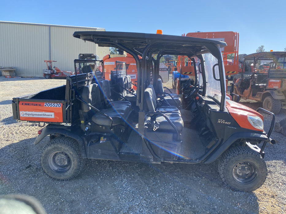 2022 Kubota RTV-X1140W-H Plastic Canopy, Windshield Acrylic Clear, LED Strobe Light, Wire Harness Kit, Back up Alarm