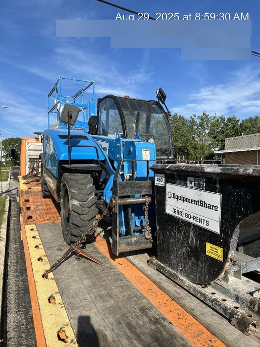 2020 Genie GTH-5519 Cab/Heat/Air, Solid Tires, Work Lights, Beacon, Aux Hydraulics, Back up Alarm