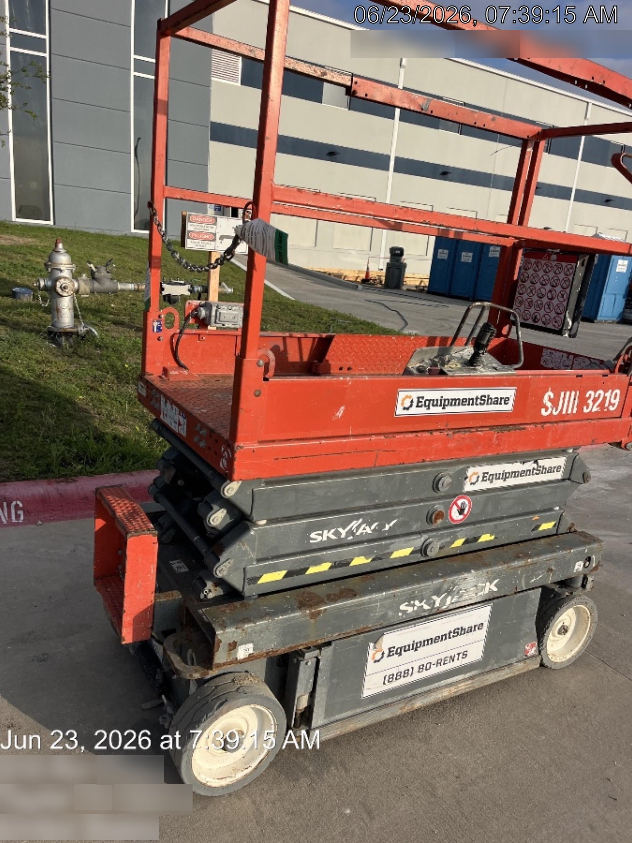 2019 Skyjack SJIII-3219 Skyjack SJIII3219 Standard w/Trojan Batteries