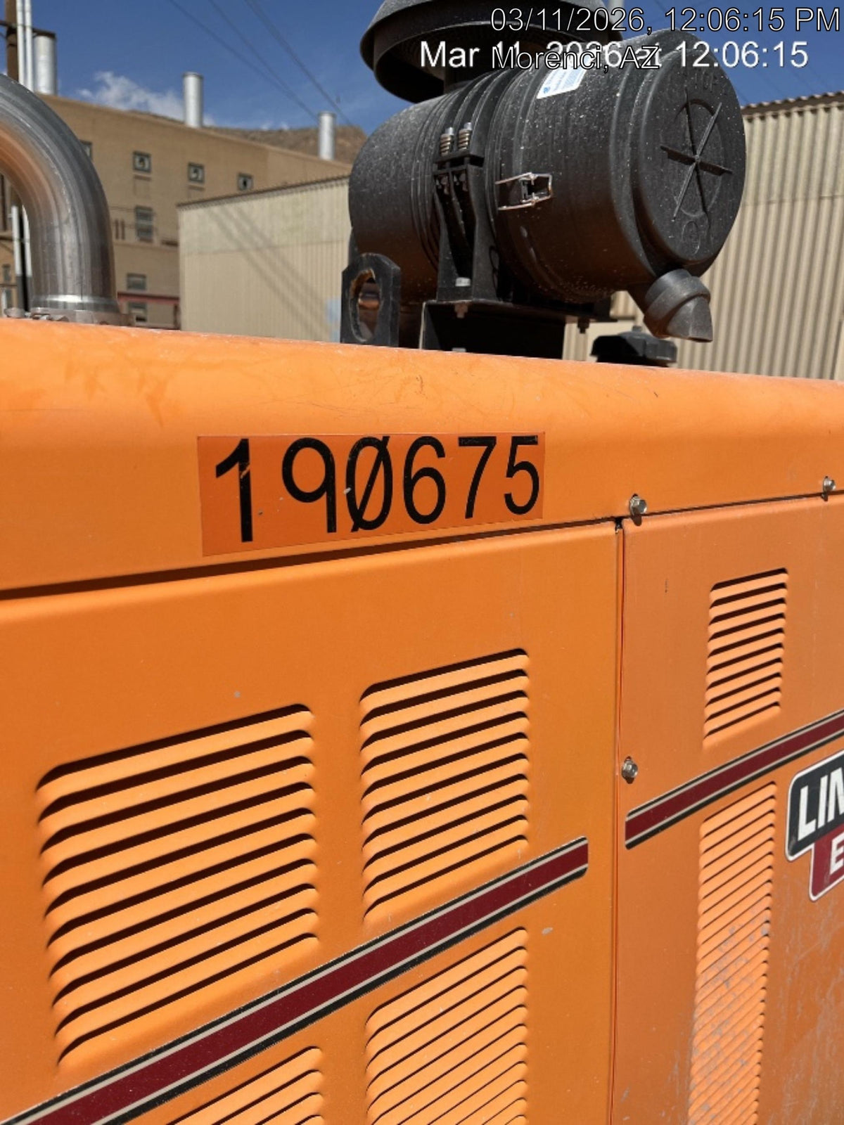 2021 Lincoln Electric Vantage 549X Ready Pak 3, ORANGE (includes trailer, cable rack, fender light kit)
