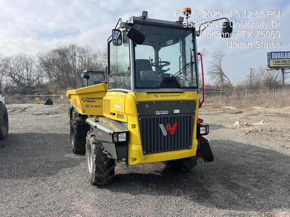 2025 WACKER NEUSON DV604 Cab Standard Tires
