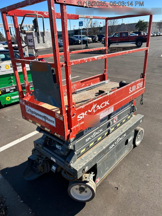 2016 Skyjack SJIII-3219 Standard Rental Specs
