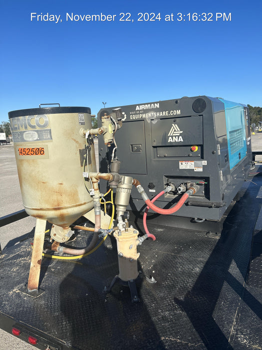 2024 TEXAS PRIDE TRAILERS 18'-20' Lowboy Sand Blasting Unit