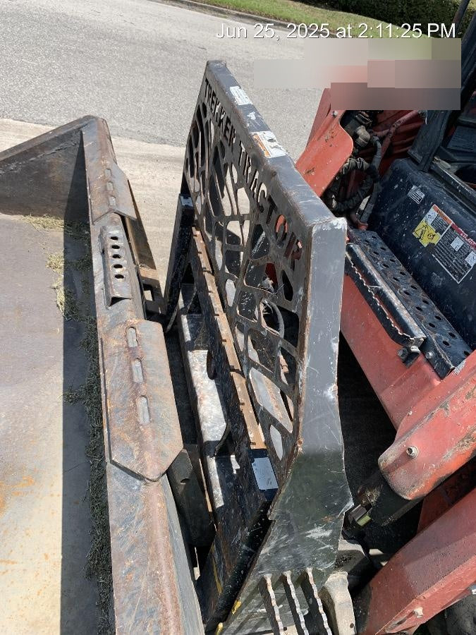 2017 BRADCO 48" Skid Loader Pallet Forks