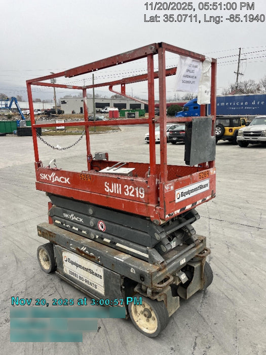 2017 Skyjack SJIII-3219 Skyjack SJIII-3219 Scissor Lift