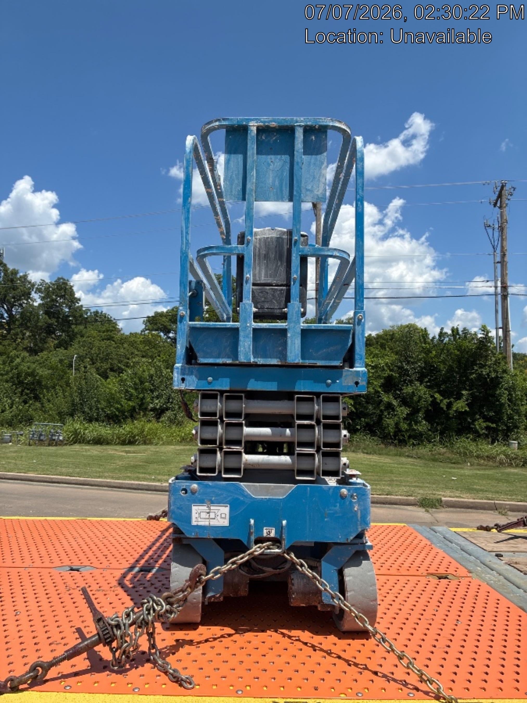 2019 Genie GS-1930 Fixed rails with chain Entry