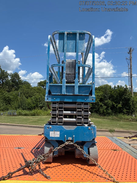 2019 Genie GS-1930 Fixed rails with chain Entry