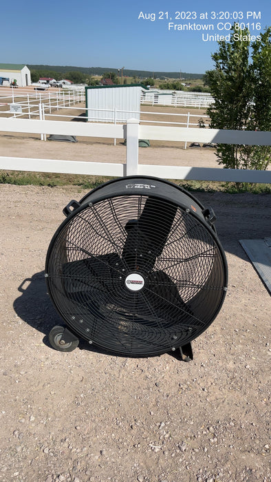2019 CENTRAL MACHINERY 24" SHOP FAN