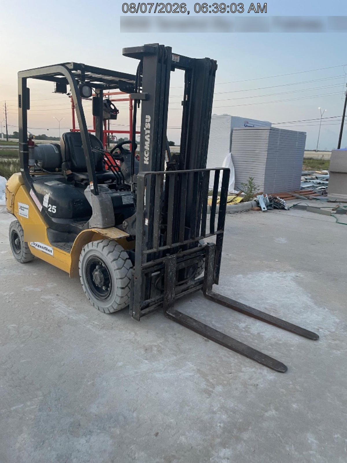 2019 KOMATSU FG25T-16