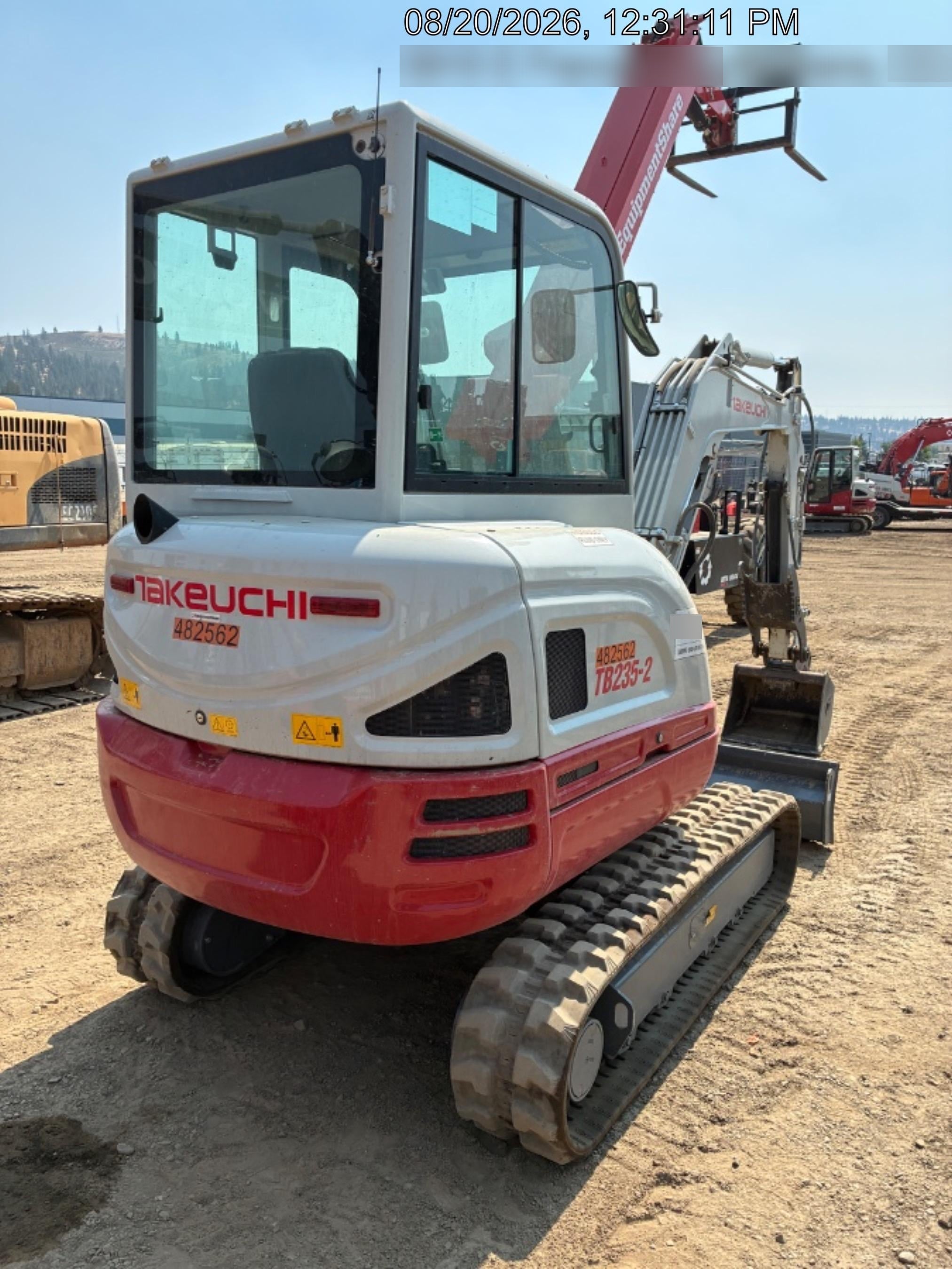 2024 TAKEUCHI TB235-2CR
