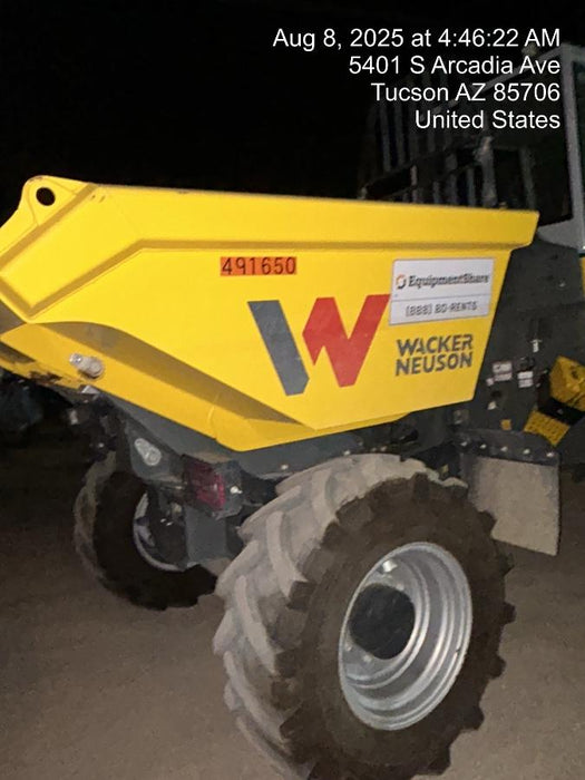 2025 WACKER NEUSON DV604 Cab Standard Tires