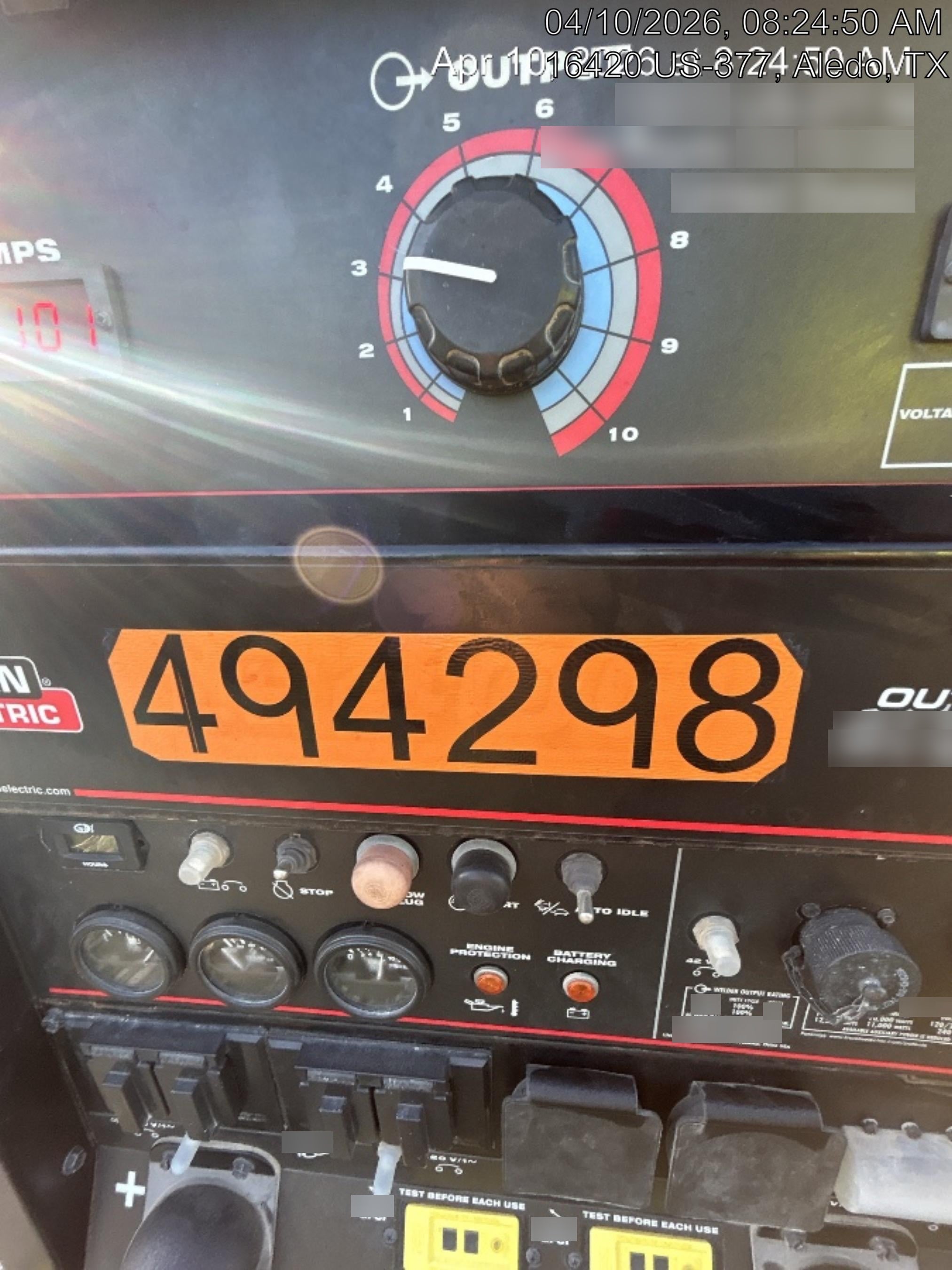 2025 Lincoln Electric LE400 Diesel, Kubota V1505, 22 HP, Trlr, Cable Rack, Light Kit, ES Decals, T3