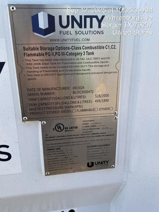 2025 UNITY BLOC 2000