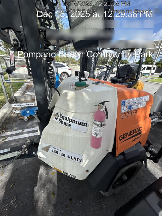 2023 Generac MLT2 Diesel, Flex Switch 120V Input, Powerzone Controller, 
(4) 320W LED Lights, 4kW Generator, 39.9 Gal Fuel Tank, 2" Ball, T3