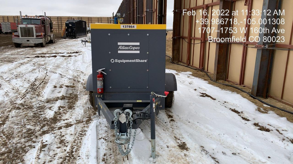 2021 ATLAS COPCO PAS 100 HF CS Enclosed