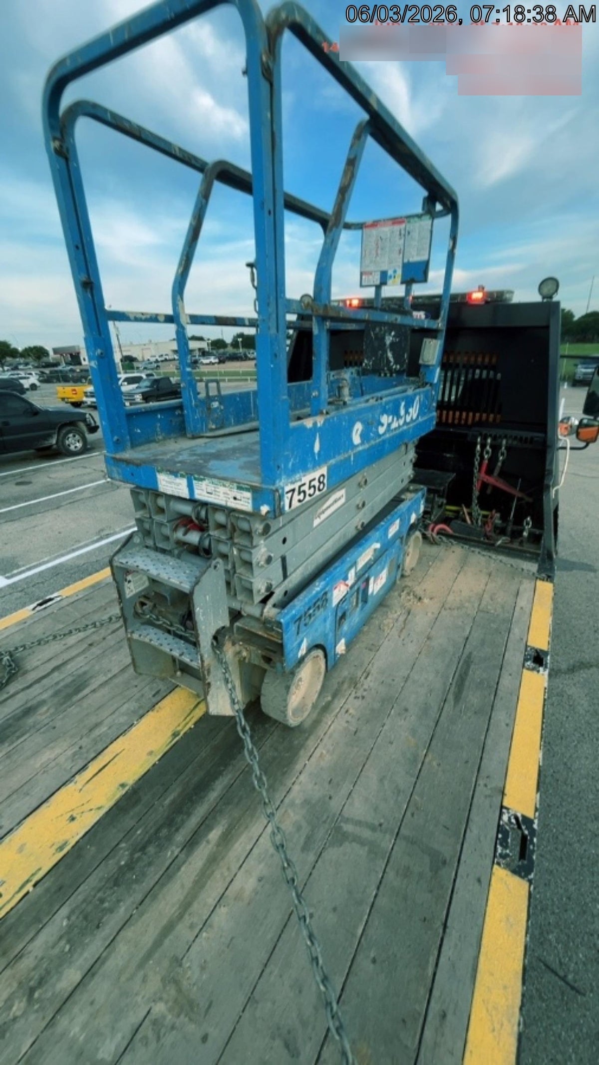2017 Genie GS-1930 Genie GS-1930 Lift w/Fixed Rail and Chain Entry