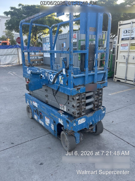 2018 Genie GS-1930 Genie GS-1930 w/Fixed Rail, Chain Entry