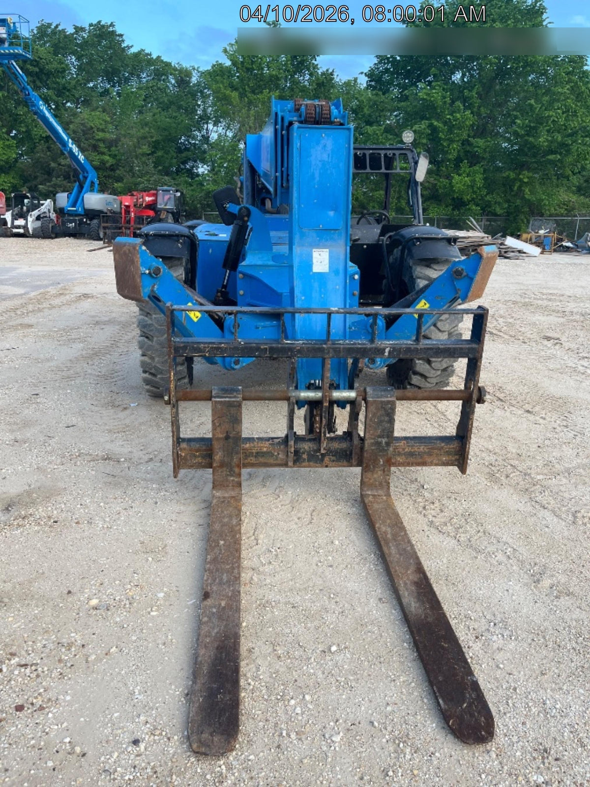 2017 Genie GTH-1056 Genie GTH1056, Solid Tires, 60" carriage, Open ROPS