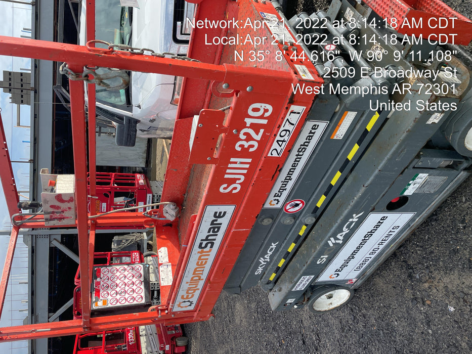 2019 Skyjack SJIII-3219 Skyjack SJIII3219 Standard w/Trojan Batteries