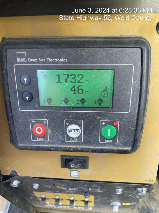 2022 Allmand NLV3GR (4) LED Light Fixture 350W, 23' Vertical Mast, 3kW Prime, Towable, Deep Sea L401, Leveling Jacks, Yanmar T4F 5.8hp