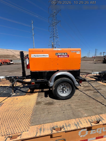 2022 Lincoln Electric LE400 Kubota V1505, Trlr, Cable Rack, Light Kit, ES Decals, T3