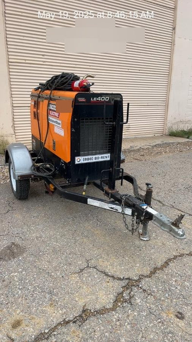 2022 Lincoln Electric LE400 Kubota V1505, Trlr, Cable Rack, Light Kit, ES Decals, T3