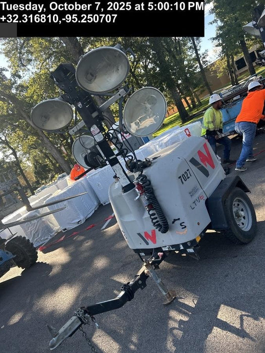 Wacker Neuson LTV6K-MH Wacker Neuson LTV6K Light Tower w/Kubota Engine