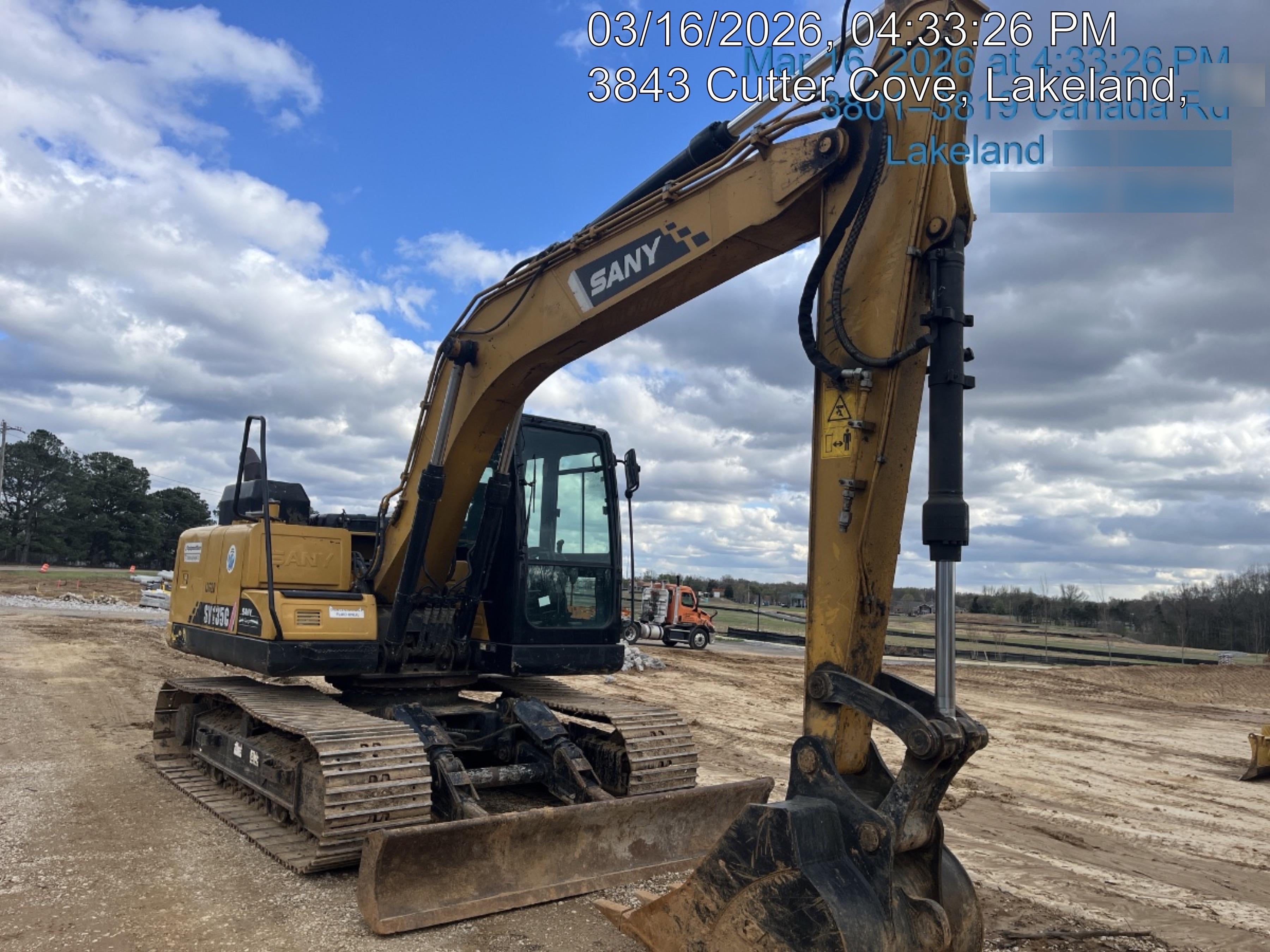 2018 SANY SY135C