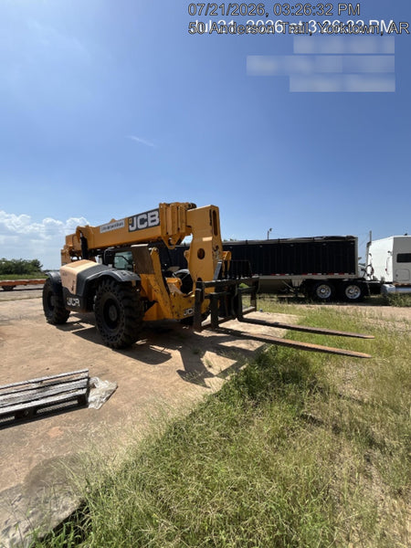 2019 JCB 510-56 Canopy, 74 HP, Solid Tires, STD Worklight, Beacon, Aux Hydraulics, Lifting Eye, Back up Alarm w/66" Carriage/60" Forks