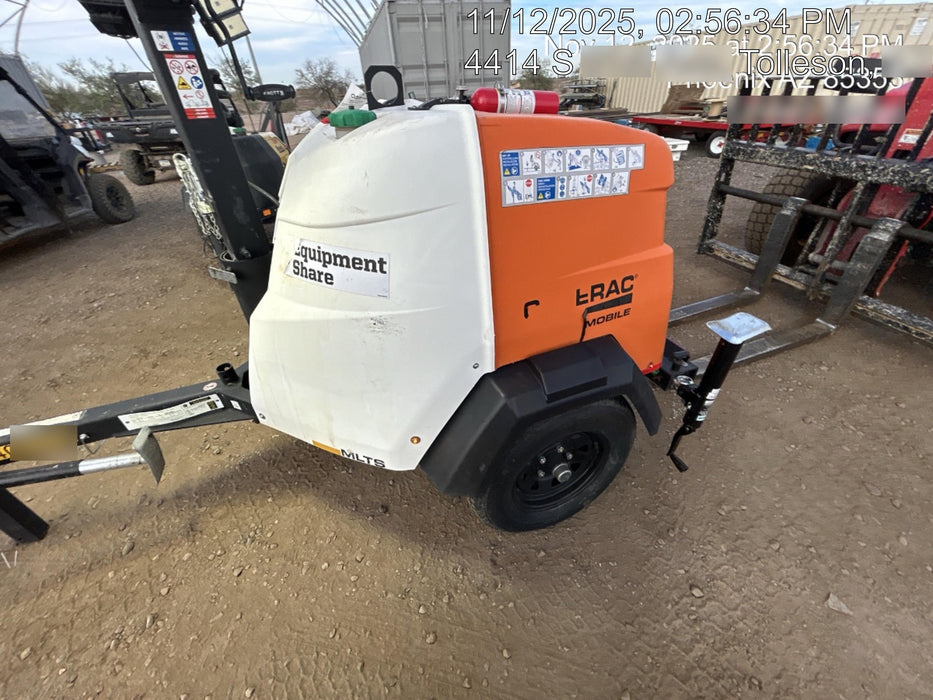 2024 Generac MLT2 Diesel, Flex Switch 120V Input, Powerzone Controller, 
(4) 320W LED Lights, 4kW Generator, 39.9 Gal Fuel Tank, 2" Ball, T3