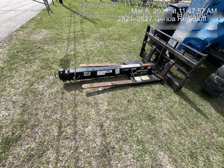 2017 Genie GTH-636 Genie GTH636, Solid RT Tires, T4F, worklights (LED, rear), Open ROPS