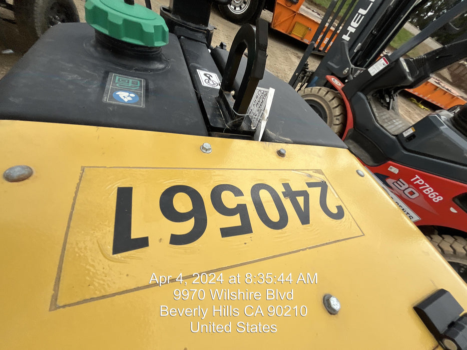 2022 Allmand NLV3GR (4) LED Light Fixture 350W, 23' Vertical Mast, 3kW Prime, Towable, Deep Sea L401, Leveling Jacks, Yanmar T4F 5.8hp