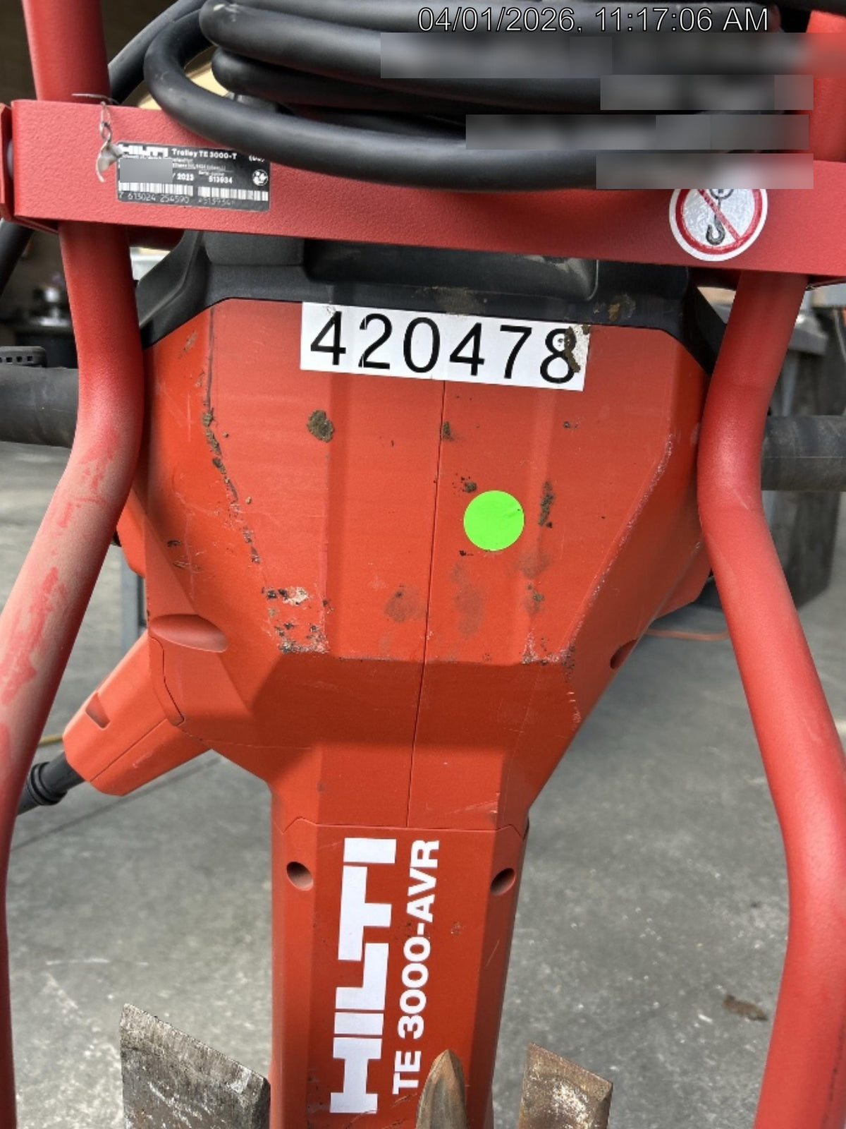 2024 HILTI TE 3000-AVR