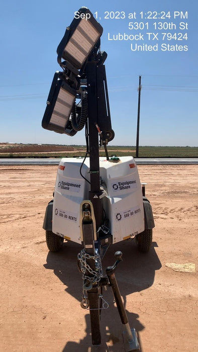 2023 Generac MLT2 Diesel, Flex Switch 120V Input, Powerzone Controller, (4) 320W LED Lights, 4kW Generator, 39.9 Gal Fuel Tank, 2" Ball, T3