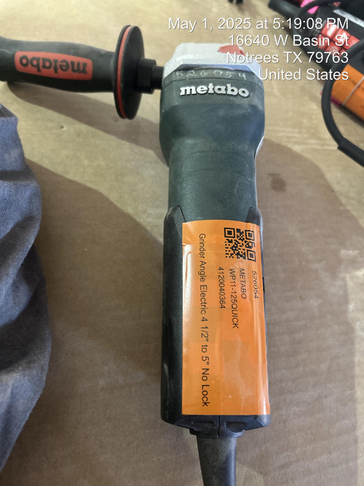 2025 METABO WP11-125QUICK