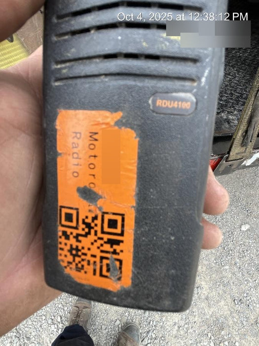 2020 MOTOROLA RDU4100