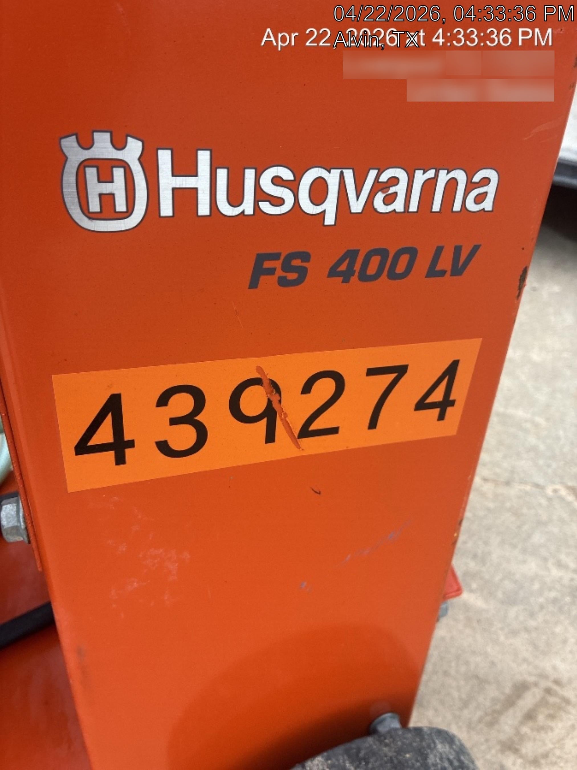 2024 HUSQVARNA FS 400 LV